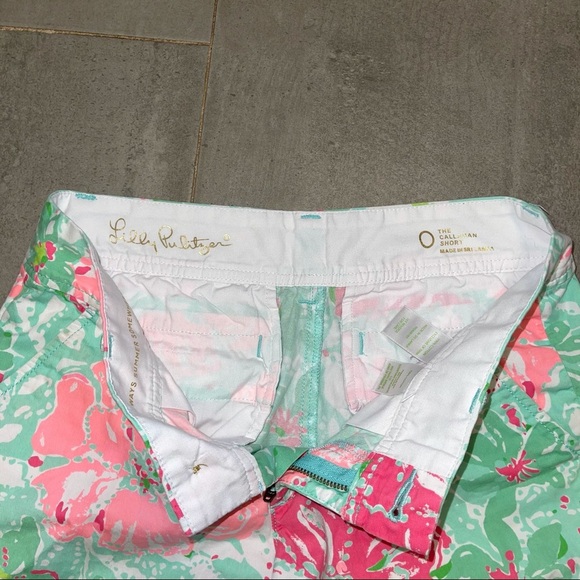 Lilly Pulitzer Callahan Shorts size 0 - Picture 5 of 8